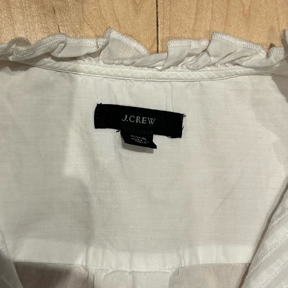 J Crew white blouse - Picture 3 of 5